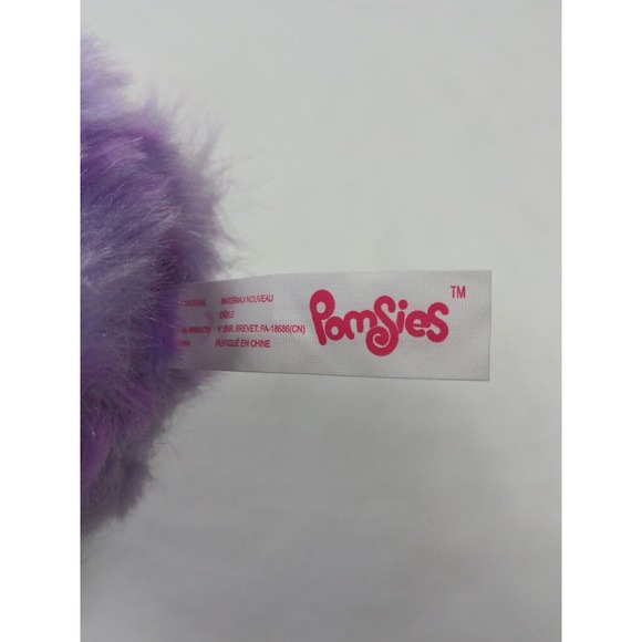 Pomsies SPECKLES - Pet Interactive Plush Cat (PURPLE) 50 Sounds/Reactions - Picture 7 of 8